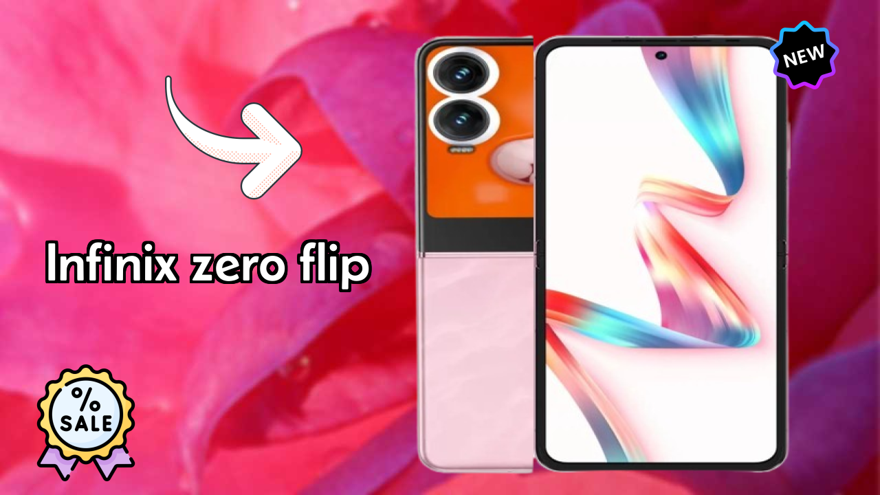 Infinix Zero Flip Display Size: 6.9 Inches (17.53 Cm) Screen Quality