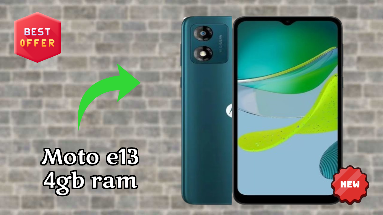 Moto E13 4GB RAM Display Size: 6.5 Inches (16.51 Cm) Screen Review