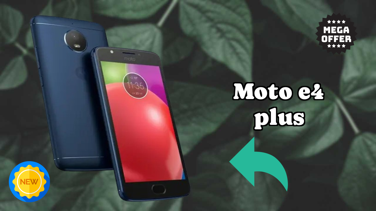 Motorola Moto E4 Plus - Best Camera Phone Under ₹8,999