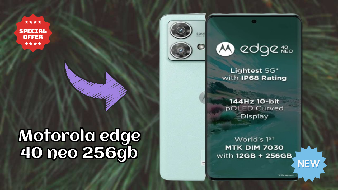 Motorola Edge 40 Neo 256GB Display Review: P-OLED Screen