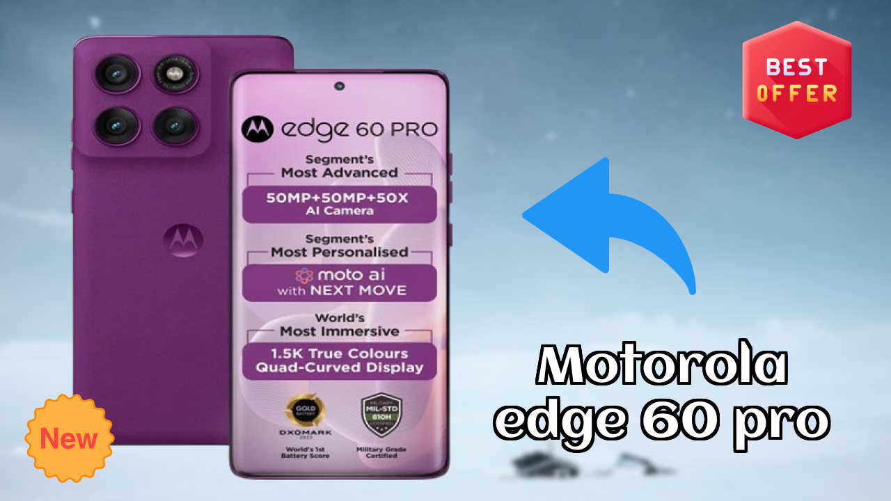 Motorola Edge 60 Pro Display Analysis: P-OLED Quality