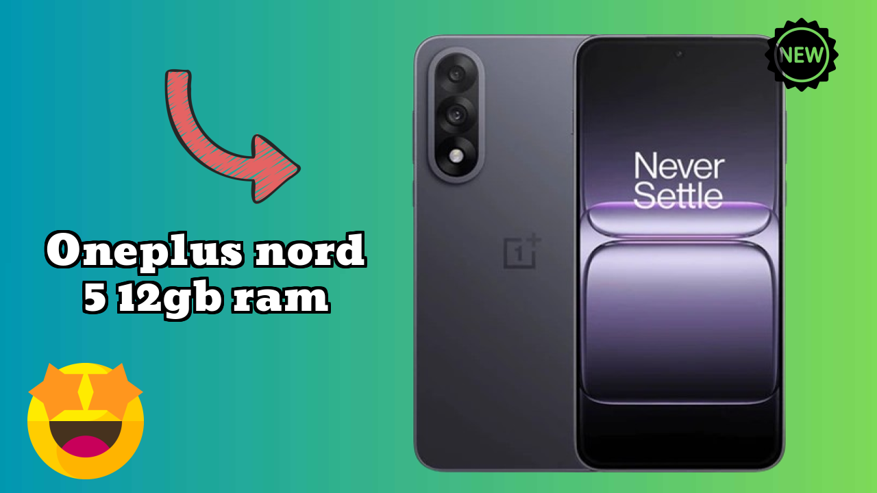 OnePlus Nord 5 12GB RAM at ₹34,999 - Complete Specifications List