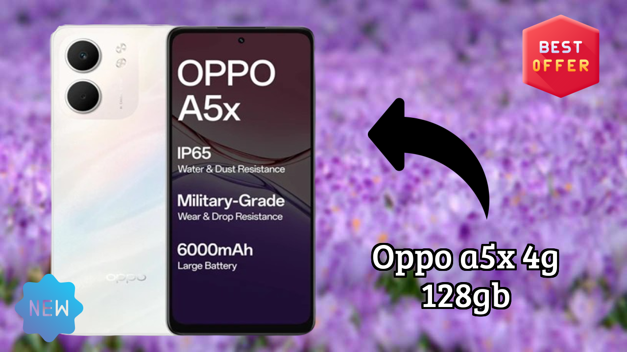 OPPO A5X 4G 128GB Display Review: 6.67 Inches (16.94 Cm) Screen Test