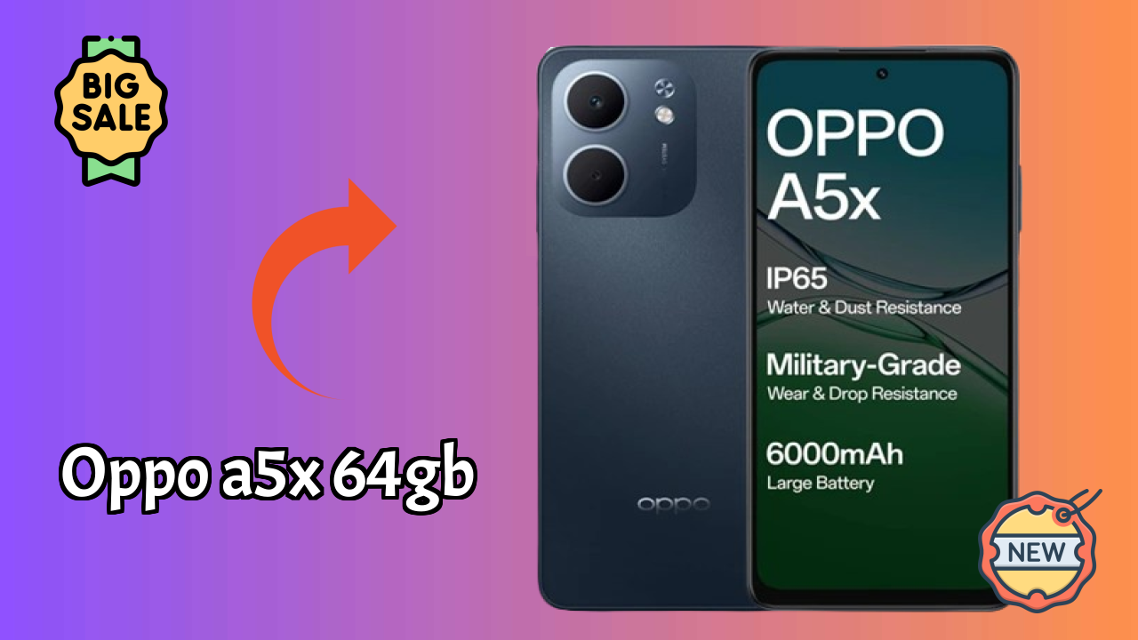OPPO A5x 64GB Gaming Benchmarks: MediaTek Dimensity 6300 Tested