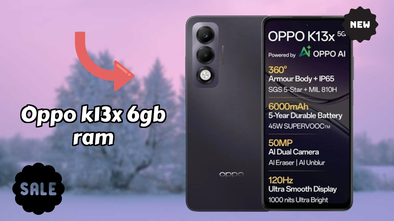 OPPO K13x 6GB RAM Camera Samples: 50 MP + 2 MP Rear Camera Quality Test