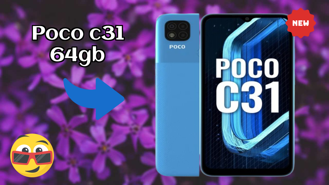 POCO C31 64GB Battery Life: 5000 MAh Charging Speed