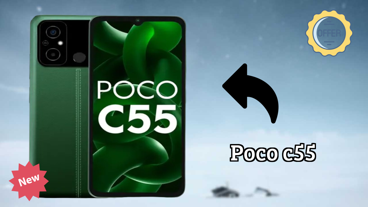 POCO C55 Display Analysis: 6.71 Inches (17.04 Cm) Quality