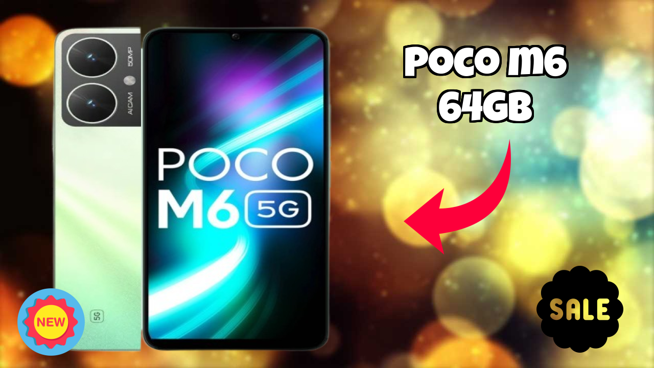 POCO M6 64GB Display Technology: IPS LCD Review
