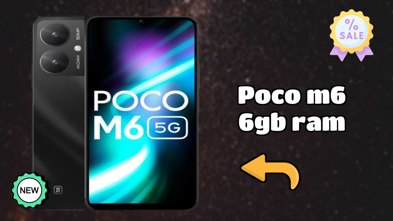 POCO M6 6GB RAM Camera Quality: 50 MP + 0.08 MP Rear Camera Photo Review