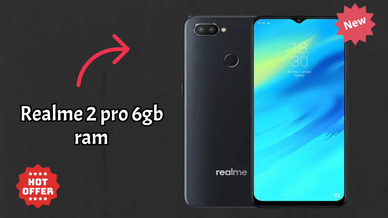 Realme 2 Pro 6GB RAM Display Analysis: 6.3 Inches (16 Cm) Quality