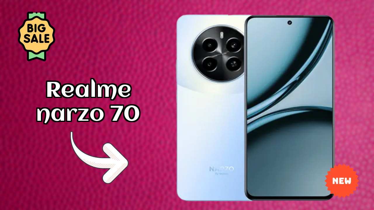 Realme Narzo 70 Display Analysis: 6.67 Inches (16.94 Cm) Screen