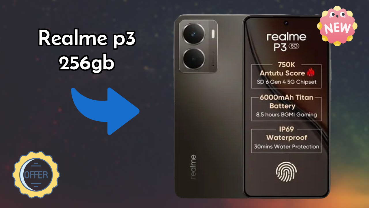 Realme P3 256GB Gaming Benchmarks: Snapdragon 6 Gen 4 Tested
