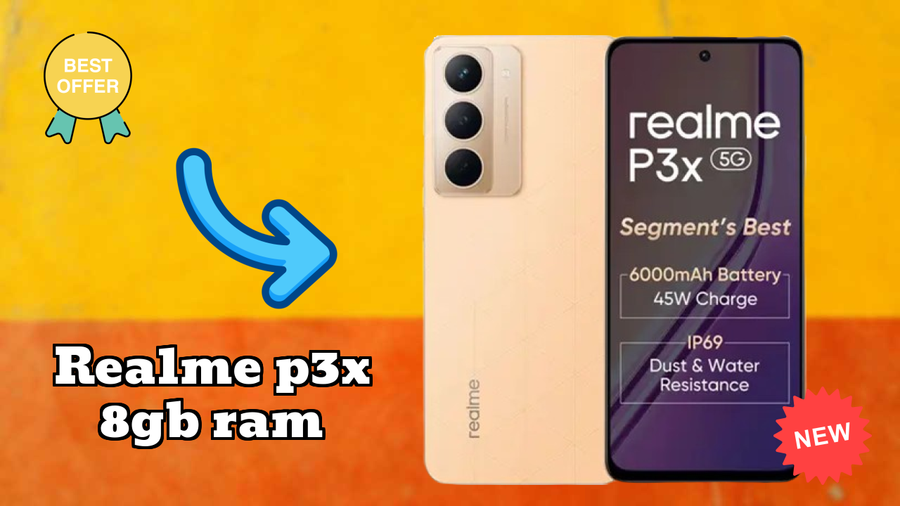 Realme P3x 8GB RAM vs iPhone 15: Complete Comparison