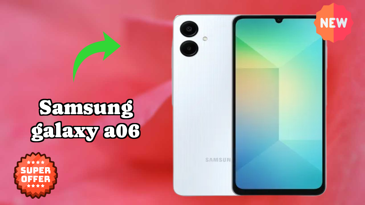 Samsung Galaxy A06 Display Analysis: 6.7 Inches (17.02 Cm) Screen