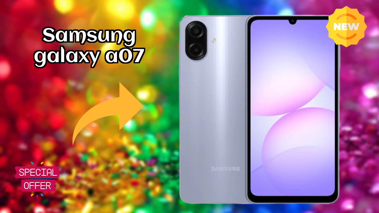 Samsung Galaxy A07 Display Analysis: PLS LCD Quality