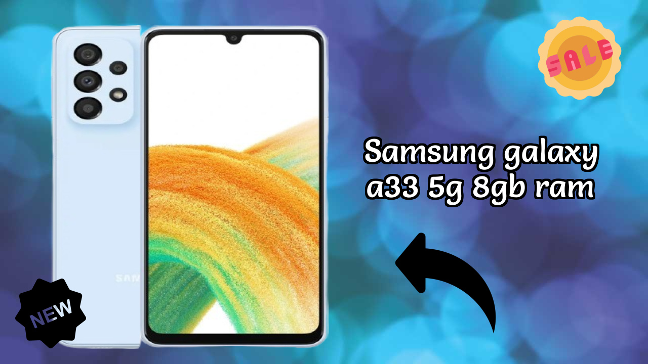 Samsung Galaxy A33 5G 8GB RAM Display Quality: Super AMOLED Explained