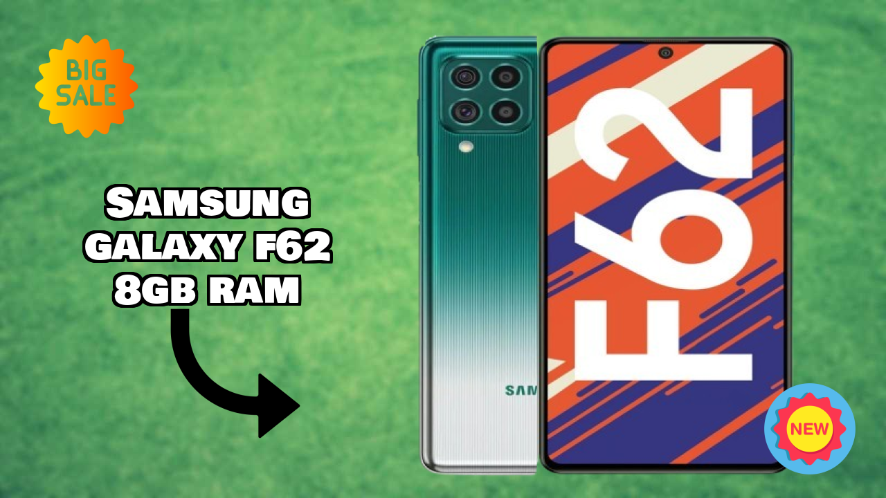 Samsung Galaxy F62 8GB RAM Performance: 8 GB RAM Multitasking