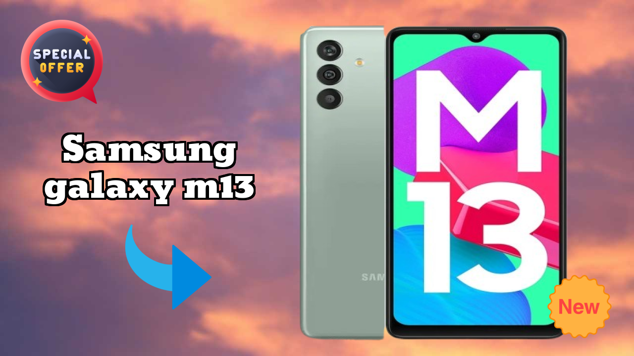 Samsung Galaxy M13 Display Technology: 6.6 Inches (16.76 Cm) Screen