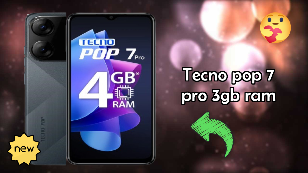 Tecno Pop 7 Pro 3GB RAM Battery Life: 5000 MAh Charging Speed