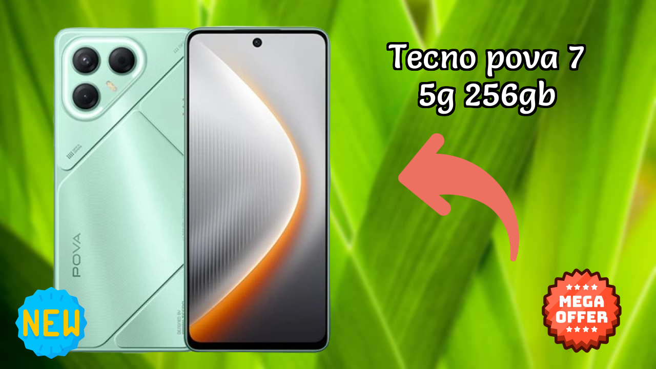 Tecno Pova 7 5G 256GB Battery Life: 6000 MAh Charging Speed