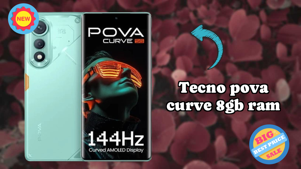 Tecno Pova Curve 8GB RAM Display Analysis: AMOLED Explained