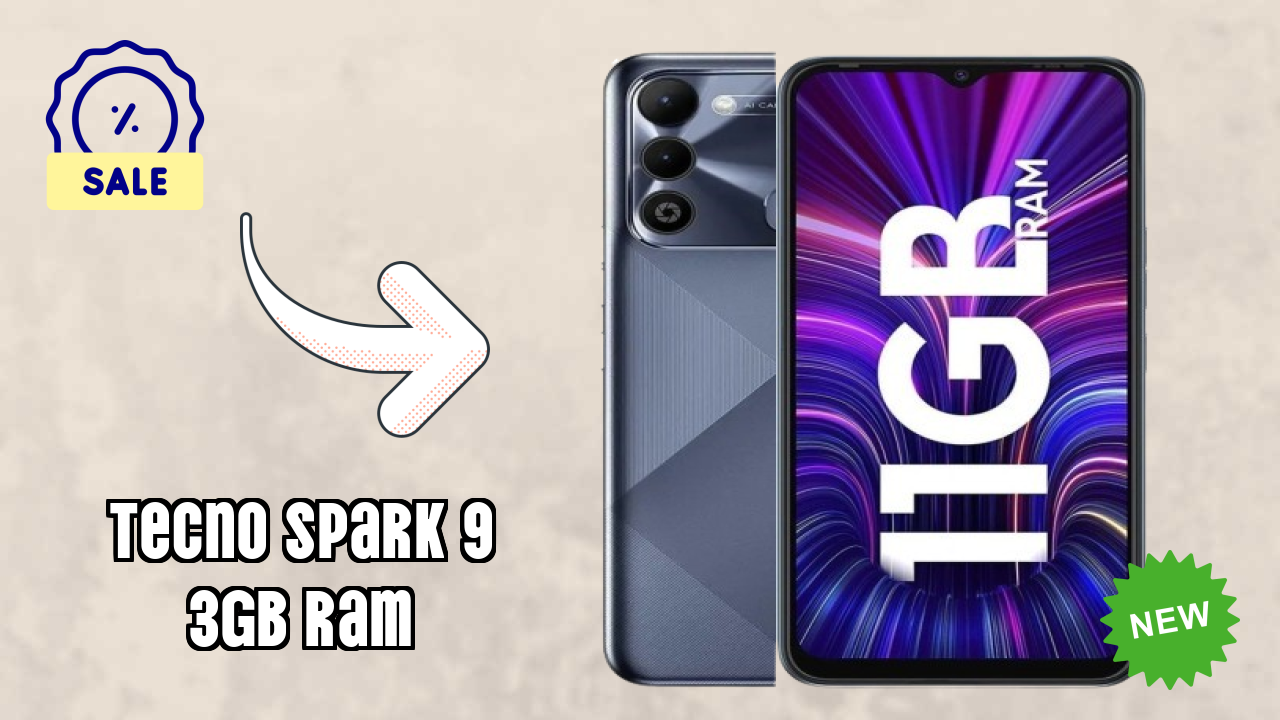 Tecno Spark 9 3GB RAM Display Review: IPS LCD Technology