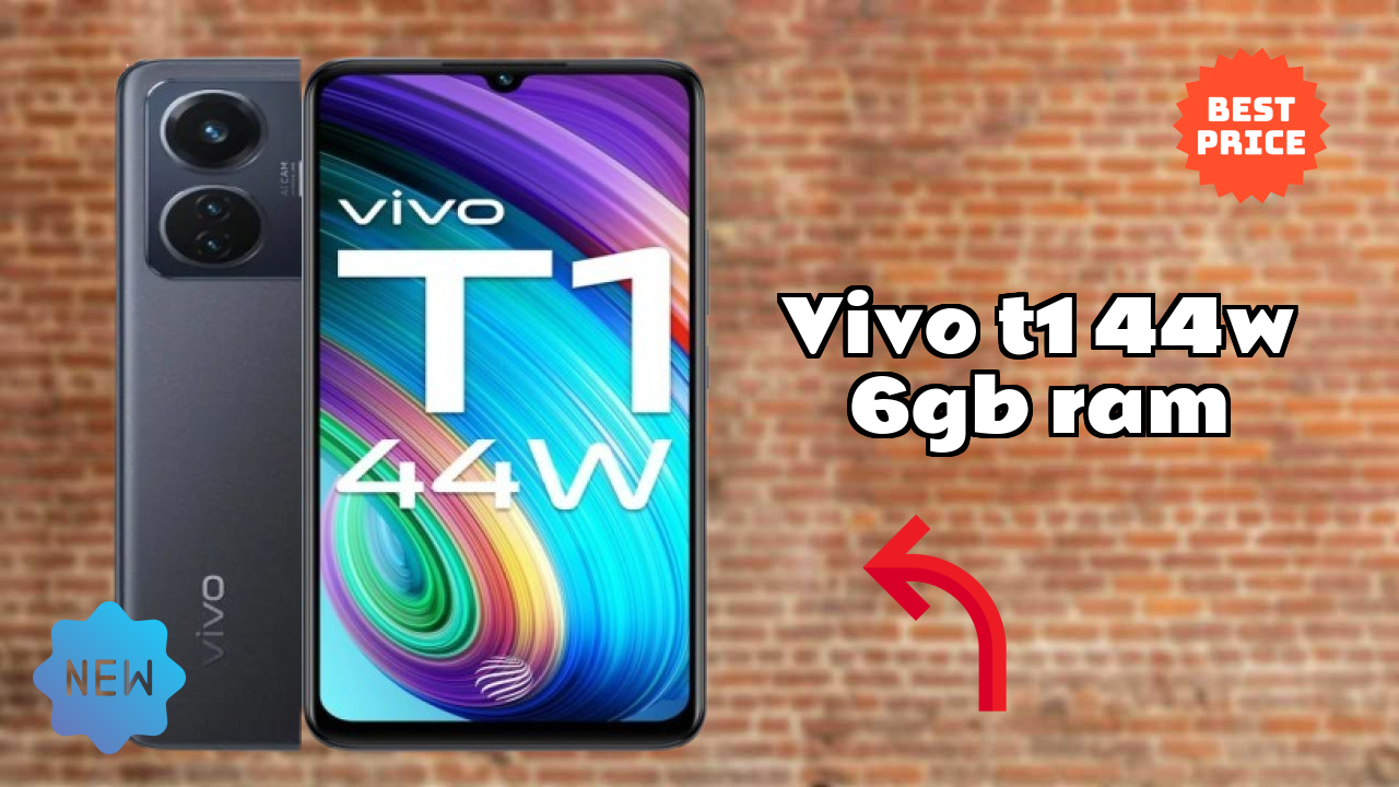 Vivo T1 44W 6GB RAM Price: ₹15,999 - Worth the Investment?
