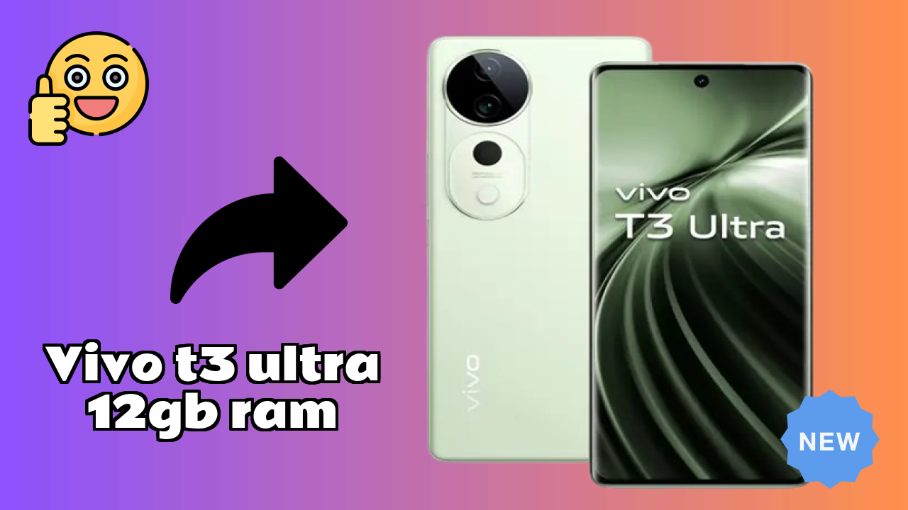 Vivo T3 Ultra 12GB RAM Review: 12 GB RAM Gaming Tested
