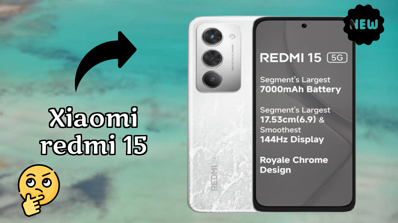 Xiaomi Redmi 15 at ₹14,998 - Complete Review & Rating