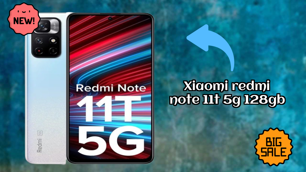 Xiaomi Redmi Note 11T 5G 128GB Display Technology: 6.6 Inches (16.76 Cm) Screen